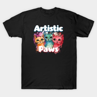 Artistic Paws T-Shirt